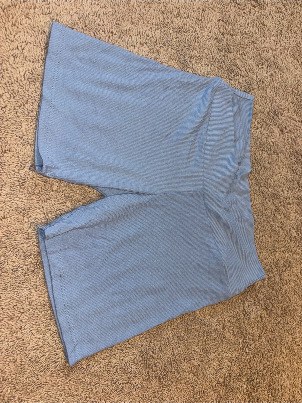 Kids Light Blue Athletic Shorts